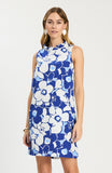 Ella Ruffle Neck Dress