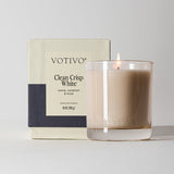 Votivo Clean Crisp White 10oz Signature Candle