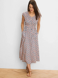 DIERDRE CAP SLEEVE DRESS