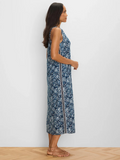 SHIBORI LILIES CORA DRESS